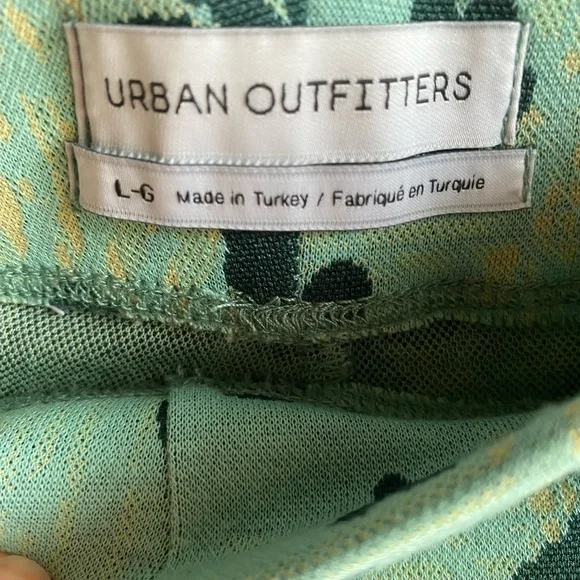 Urban Outfitters Bryn Floral Power Retro Soft Flare Pants Size Large - Picture 9 of 10